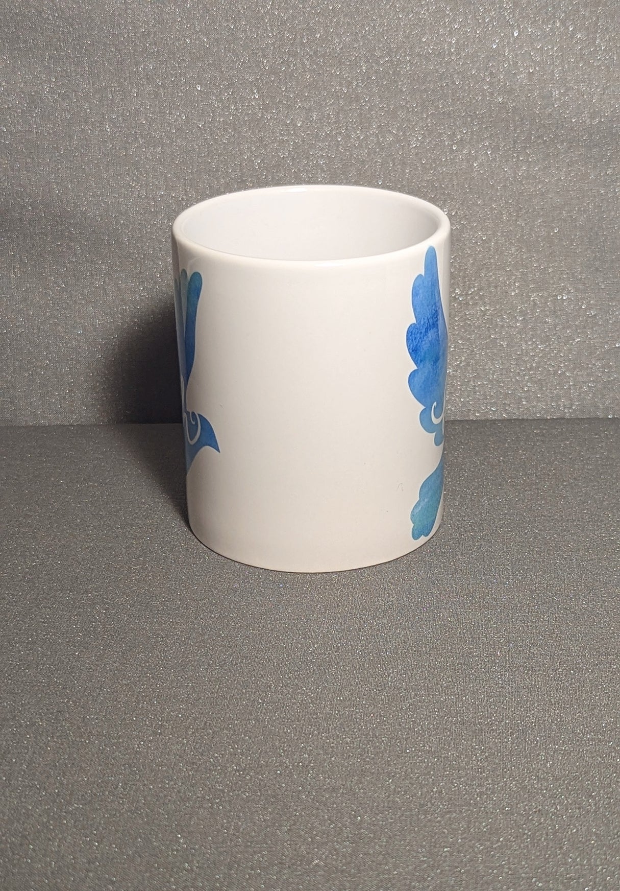 Mug-"Faith" Dove-Blue