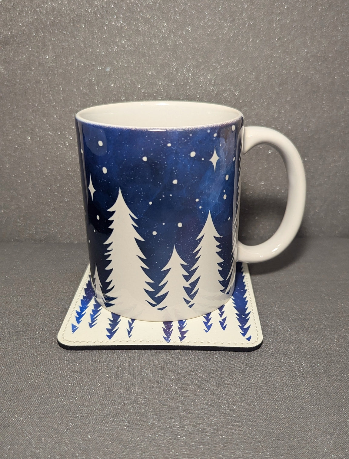 *Discounted-Cosmetically Imperfect* Starry Night Mug & Coaster Set