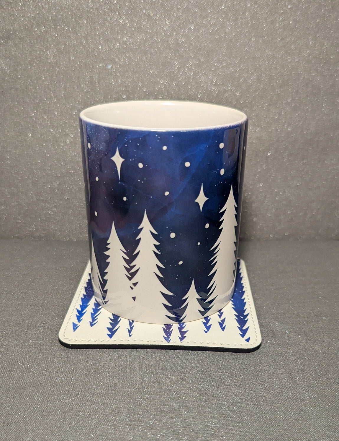 *Discounted-Cosmetically Imperfect* Starry Night Mug & Coaster Set