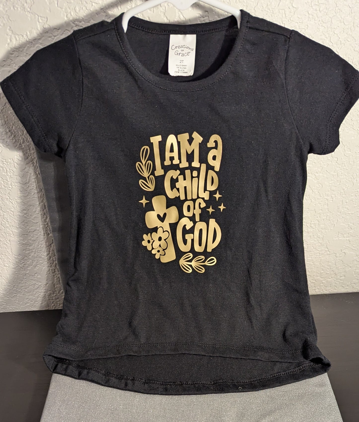 Toddler shirt-"I Am a Child of God"